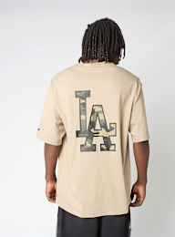 New Era, MLB Infill Oversized Tee, beige, Image 1 of 6