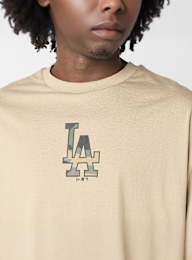 New Era, MLB Infill Oversized Tee, beige, Image 3 of 6