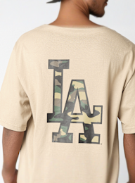 New Era, MLB Infill Oversized Tee, beige, Image 5 of 6