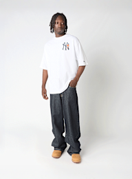 New Era, MLB Floral Oversized Tee, white, Image 6 of 6