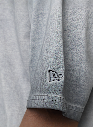 New Era, MLB Washed Logo Tee, grey, Image 4 of 5