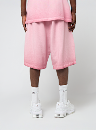New Era, MLB Washed Logo Shorts, light pink, Image 2 of 5