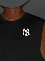 New Era, MLB Core Plus Sleeveless Tee, grey, Image 5 of 8