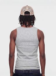 New Era, MLB Rib Vest, grey, Image 2 of 4