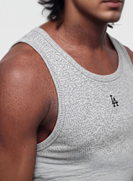 New Era, MLB Rib Vest, grey, Image 3 of 4
