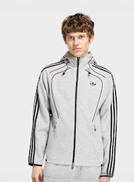 adidas Originals, Spacer Fullzip Hoodie, grey, Image 1 of 5