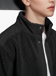 adidas Originals, Sherpa Jacket, black, Image 3 of 4