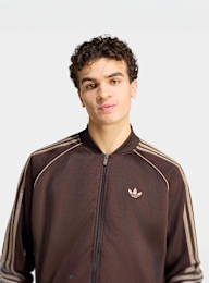adidas Originals, Superstar Adicolor Classics Loose Track Top, brown, Image 3 of 5