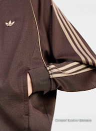 adidas Originals, Superstar Adicolor Classics Loose Track Top, brown, Image 4 of 5
