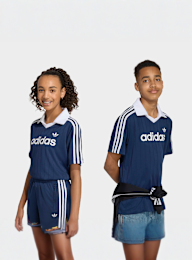 adidas Originals, Polo Tee, blue, Image 1 of 5