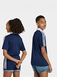 adidas Originals, Polo Tee, blue, Image 2 of 5
