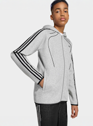 adidas Originals, Spacer Fullzip Hoodie, grey, Image 4 of 5