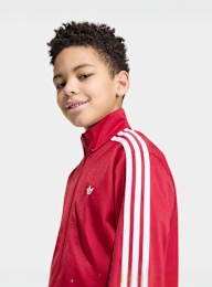 adidas Originals, Firebird Loose Track Top, red, Image 4 of 5