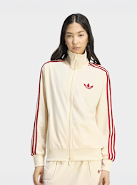 adidas Originals, Firebird Loose Tracktop, beige, Image 1 of 5