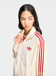 adidas Originals, Firebird Loose Tracktop, beige, Image 3 of 5