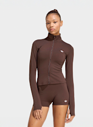 adidas Originals, Essential Tracktop, brown, Image 1 of 4