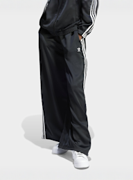 adidas Originals, Adicolor Track Pants Satin Wide Leg, black, Image 1 of 5