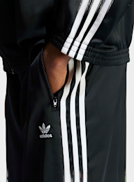 adidas Originals, Adicolor Track Pants Satin Wide Leg, black, Image 3 of 5