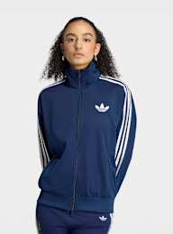 adidas Originals, Firebird Loose Tracktop, blue, Image 1 of 4