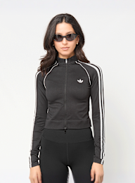 adidas Originals, Seamless Tracktop, black, Image 1 of 6