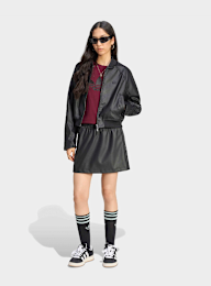adidas Originals, Pleather Superstar Tracktop, black, Image 5 of 5