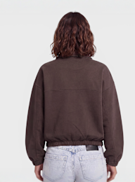 adidas Originals, Full Zip Sweatshirt Long Sleeve, brown, Image 2 of 4