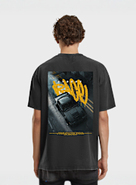 Mister Tee, Street Race Vintage Oversize Tee, black, Image 1 of 4
