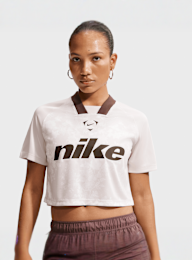 Nike  , Sportswear Trend Football Crop Top, beige, Image 1 of 5