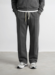 Burocs, Wide Leg Seam Sweatpants, grey, Image 1 of 3