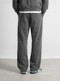 Burocs, Wide Leg Seam Sweatpants, grey, Image 2 of 3
