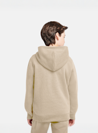 New Balance, Brush Back Small Logo Hoodie, beige, Image 2 of 4