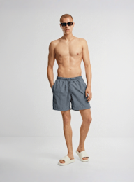 Urban Classics, Basic Swim Shorts, blue, Image 3 of 3