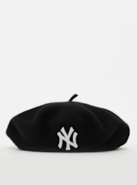 New Era, WMNS Wool Beret MLB New York Yankees, black, Image 1 of 5
