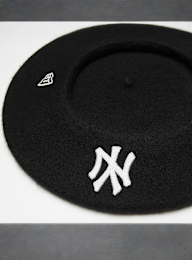 New Era, WMNS Wool Beret MLB New York Yankees, zwart, Afbeelding 3 van 5