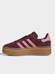 adidas Originals, Gazelle Bold (GS), red, Image 2 of 8