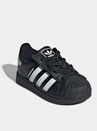 adidas Originals, Superstar II Toddlers, black, Image 3 of 8