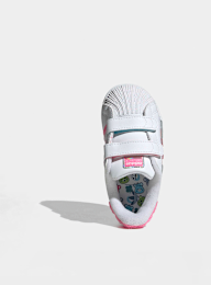 adidas Originals, Superstar LED Lights Toddlers, white, Image 6 of 9