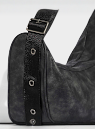 adidas Originals, Pu Studs Moon Bag, black, Image 6 of 6