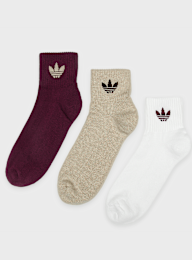 adidas Originals, 3 PACK - Quarter Socks, multi-colour, Image 1 of 2