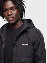 Pegador, Mason Hooded Windbreaker, black, Image 3 of 4