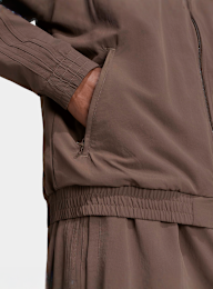 adidas Originals, Woven Firebird Tracktop, brown, Image 4 of 5
