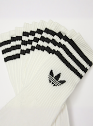 adidas Originals, 6 PACK - 3-Stripes Crew Socks, white, Image 2 of 2