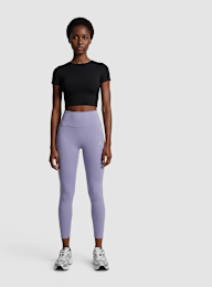 New Balance, Essential High Rise Legging 25”, purple, Image 4 of 4