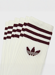 adidas Originals, 3 PACK - 3-Stripes Crew Socks, white, Image 2 of 2
