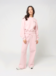 New Balance, Trackside Fleece Pant, light pink, Image 4 of 4