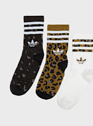 adidas Originals, 3 PACK - Leo Crew Socks, multi-colour, Image 1 of 2