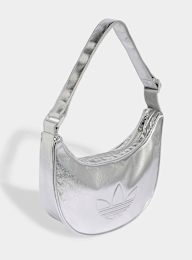 adidas Originals, Adicolor Half Crescent Bag, silver, Image 3 of 6