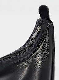 adidas Originals, Adicolor Half Crescent Bag Metallic PU, black, Image 6 of 6