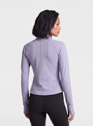 New Balance, Harmony Fitted Full Zip, purple, Image 2 of 4