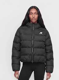 New Balance, Boston Puffer Jacket, black, Image 1 of 4